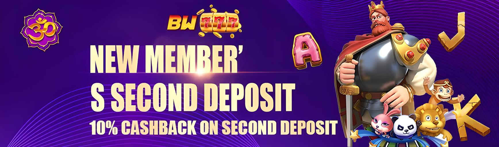 BW777 Daily Log in with Deposit Bonus!